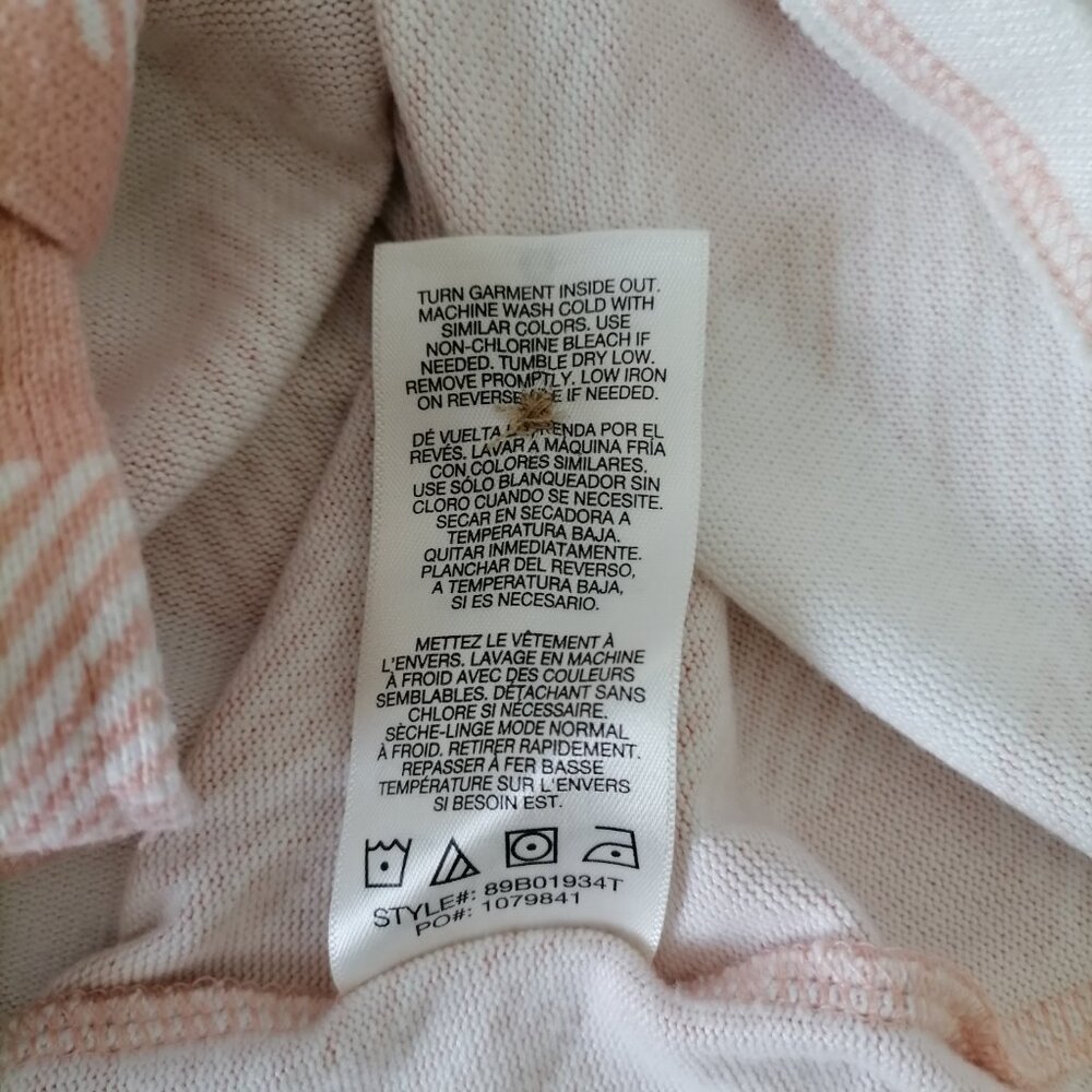 C&C California Women Dusty Pink & White Brick Plaid Print Fairbanks Shirt Size M - Picture 7 of 7